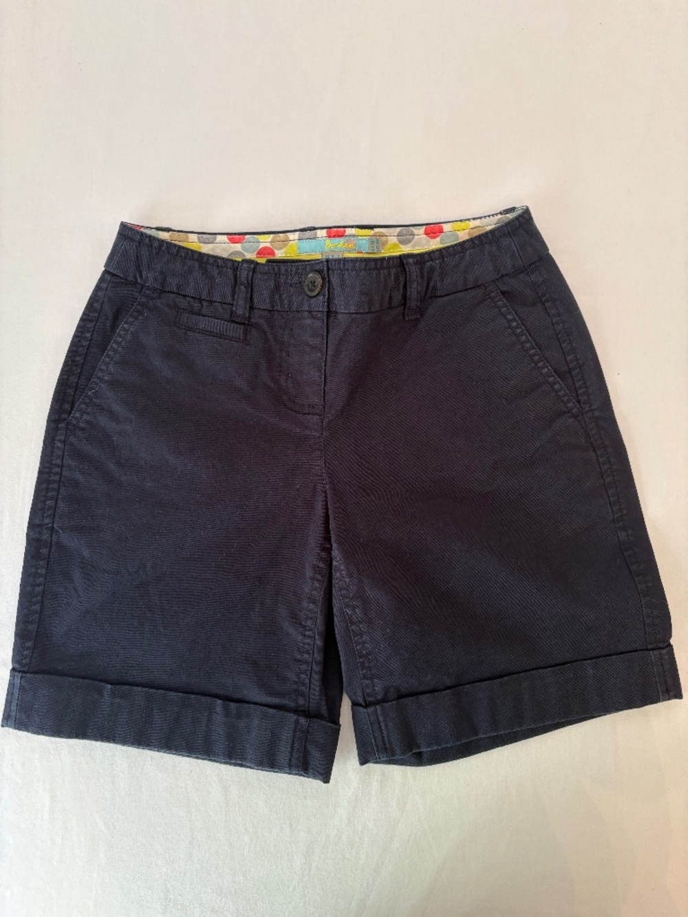Boden Chino Shorts Navy Blue 2P